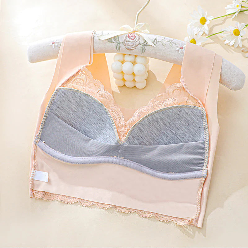 Wireless Push-up Bra In Lace