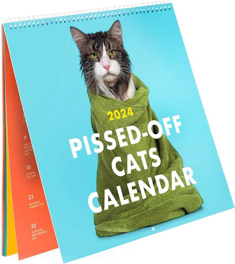 2025 PissedOff Cats Calendar giftspocket