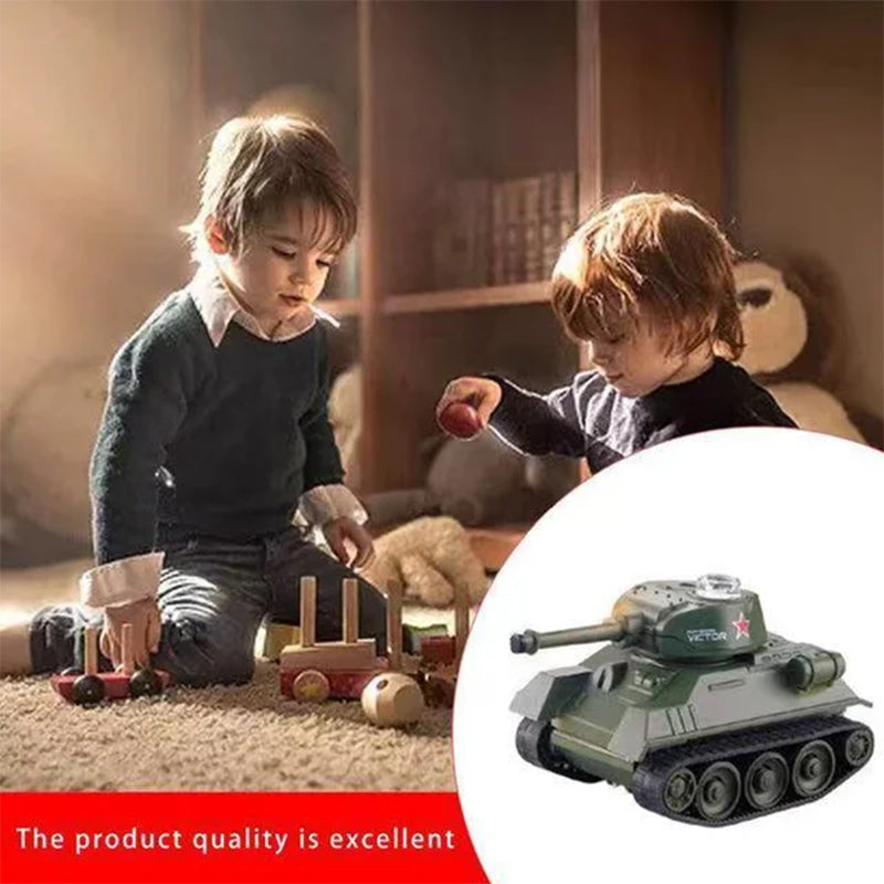 Mini remote control battle tank