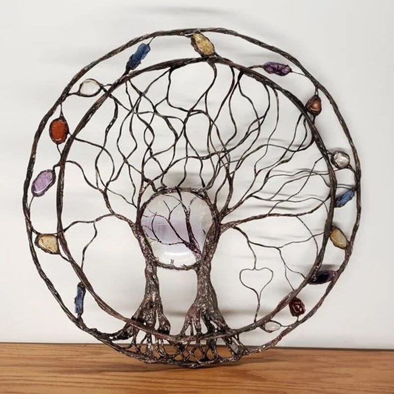 Circle Of Life - Metal Tree Wall Art