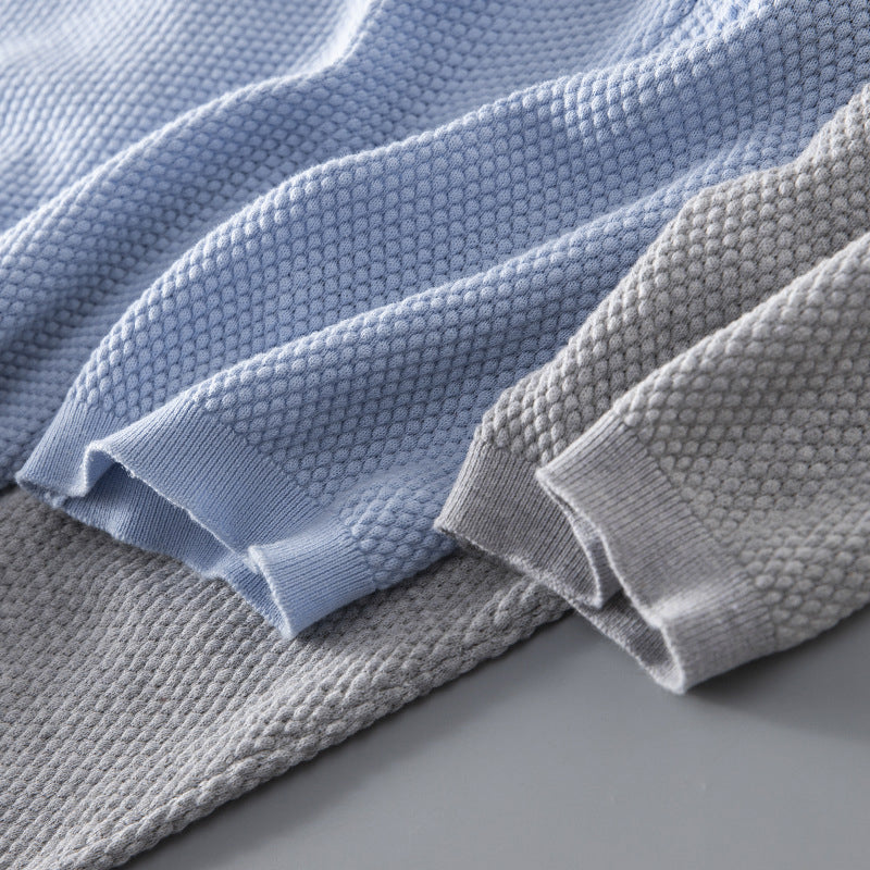 Men's Lapel Short Sleeve Polo Shirt