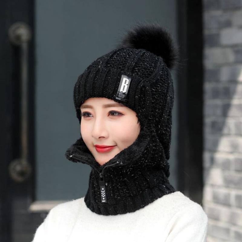 Winter Siamese Windproof Hat