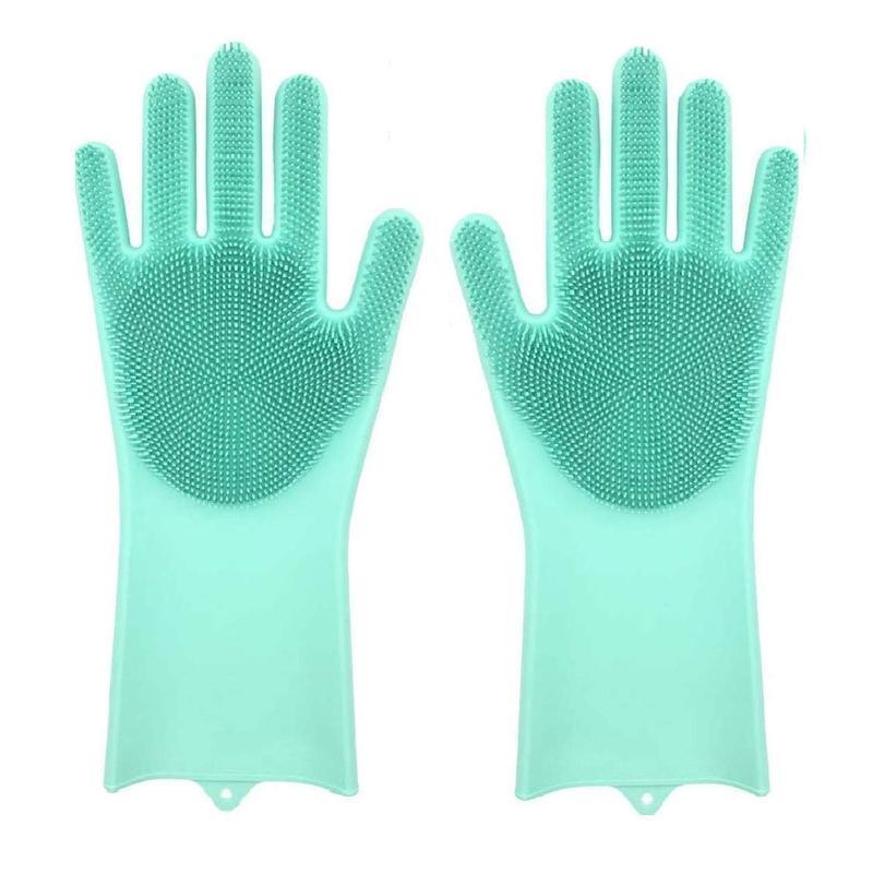 Magic Silicone Washing Gloves