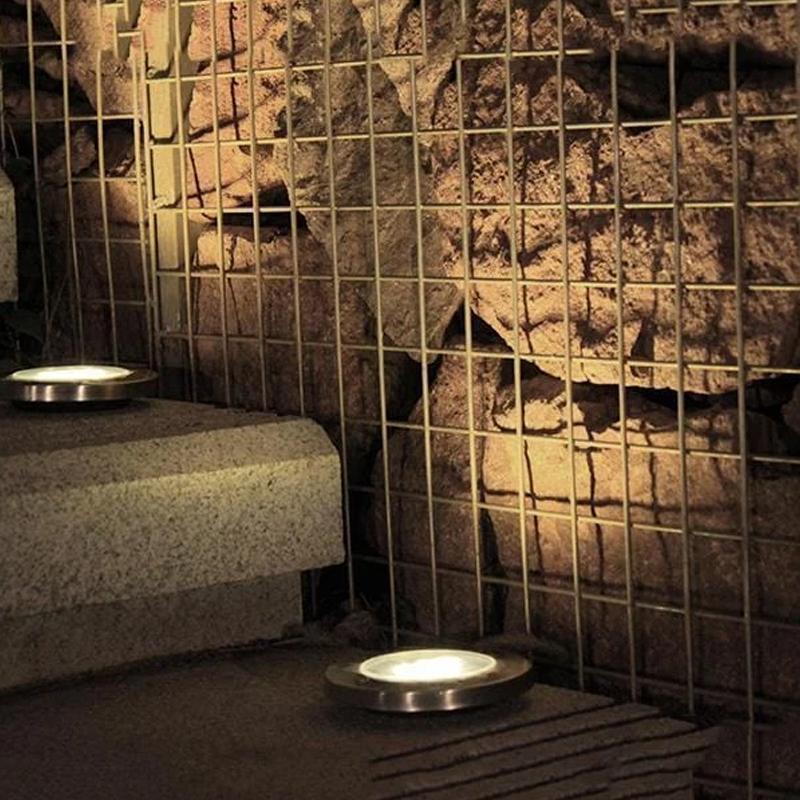 Solar Powered Floor Path LED Light