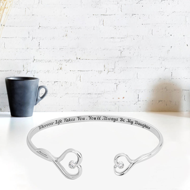 "You'll Always Be My Daughter" Bracelet
