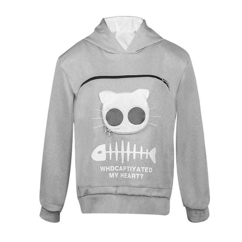 Animal Pouch Sweatshirt Hoodie