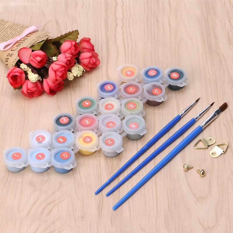 DIY Oil Painting By Numbers