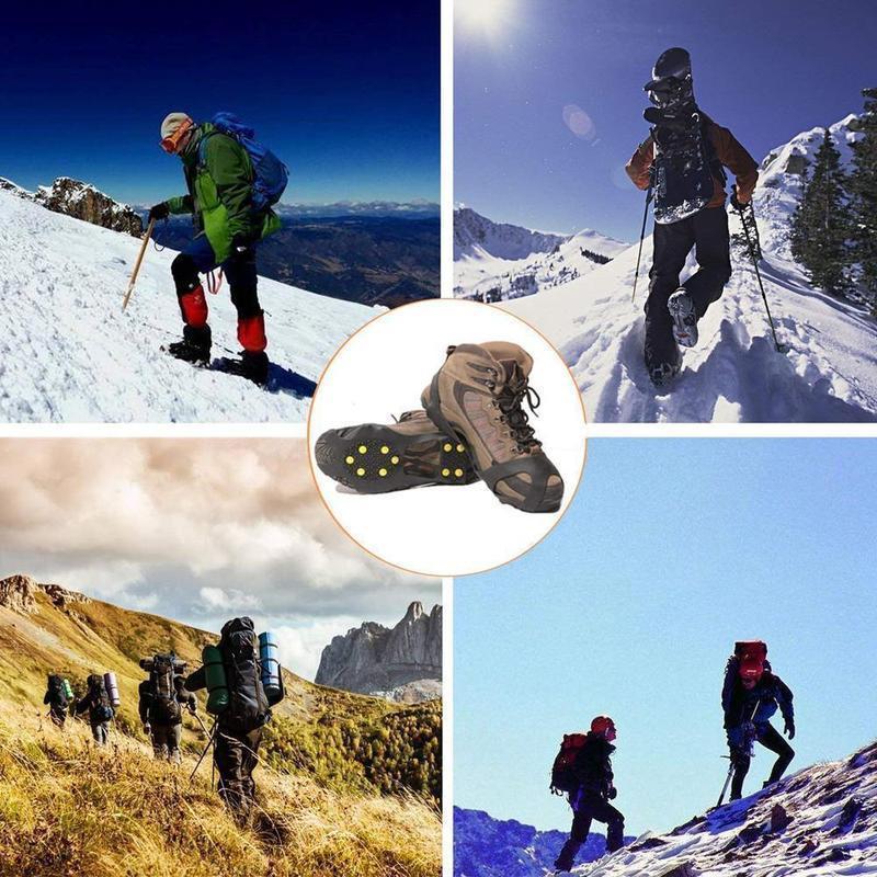 New Traction Cleats Ice Snow Grips Anti Slip Silicone