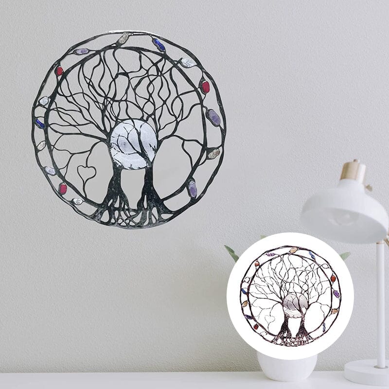 Circle Of Life - Metal Tree Wall Art