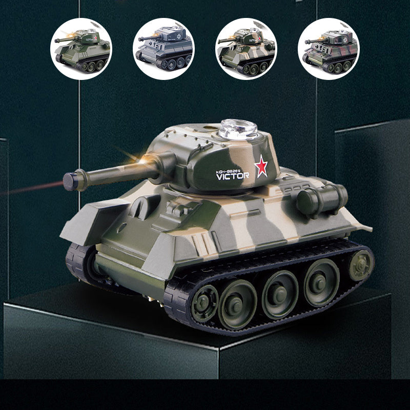 Mini remote control battle tank
