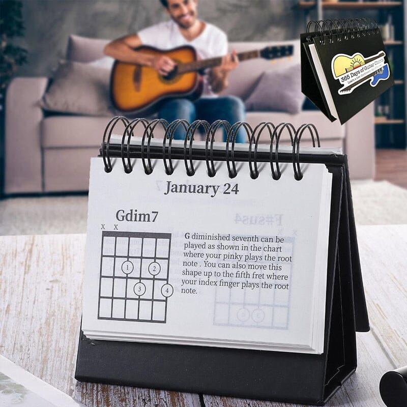 🎸365 Days Guitar Chords Calendar