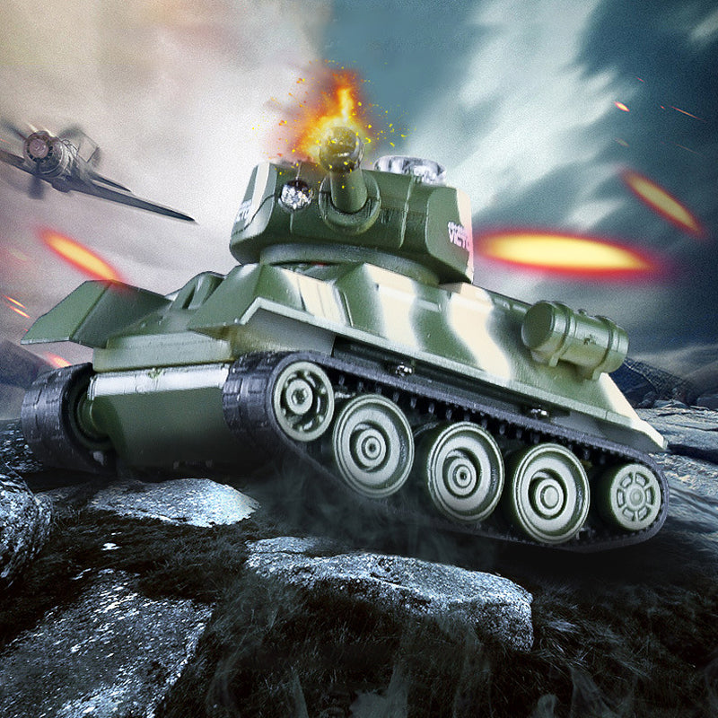 Mini remote control battle tank