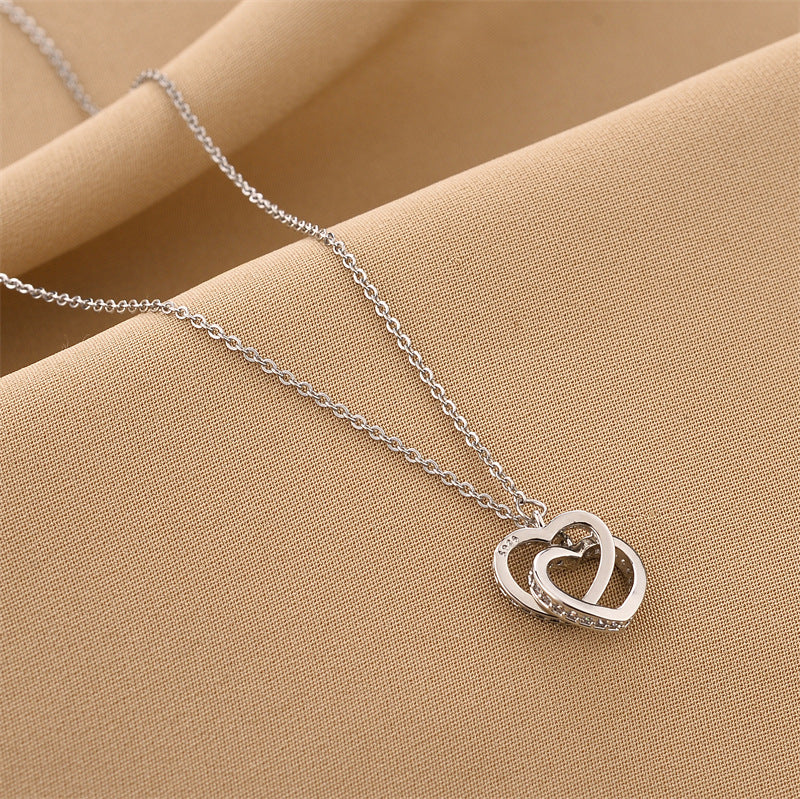 Interlocking Hearts Necklace