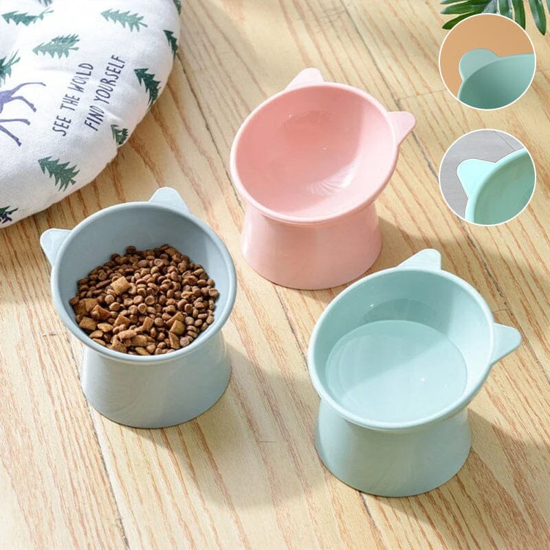 Cute Ergonomic Cat Bowl