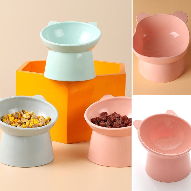 Cute Ergonomic Cat Bowl