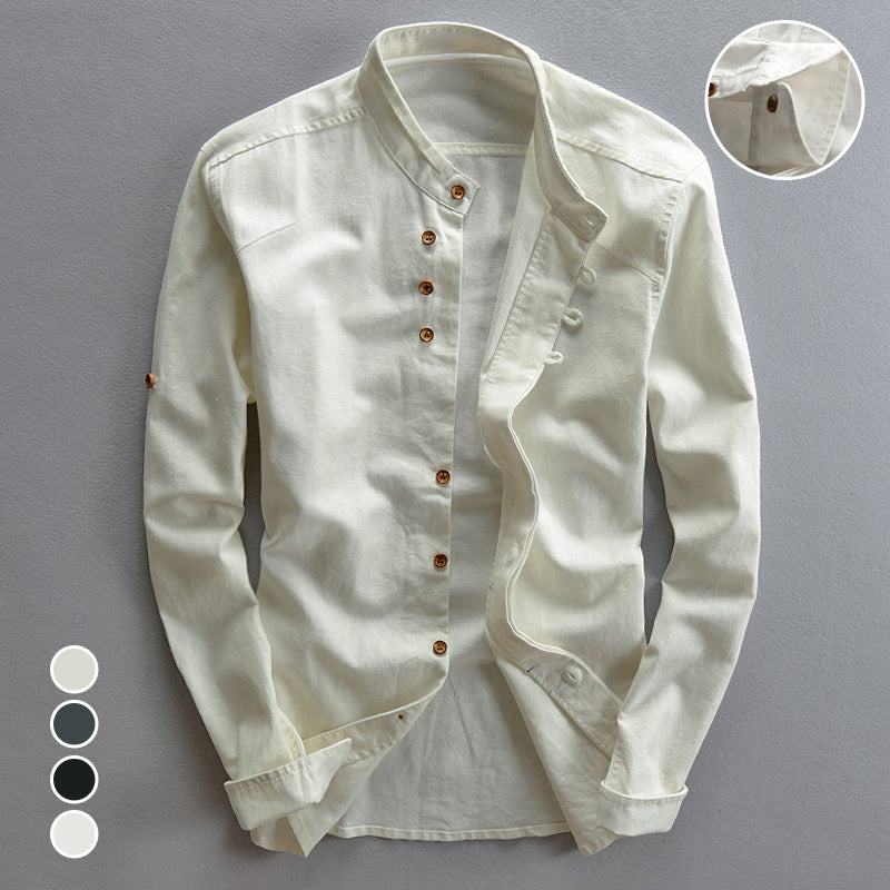 Men's Casual Linen Shirt