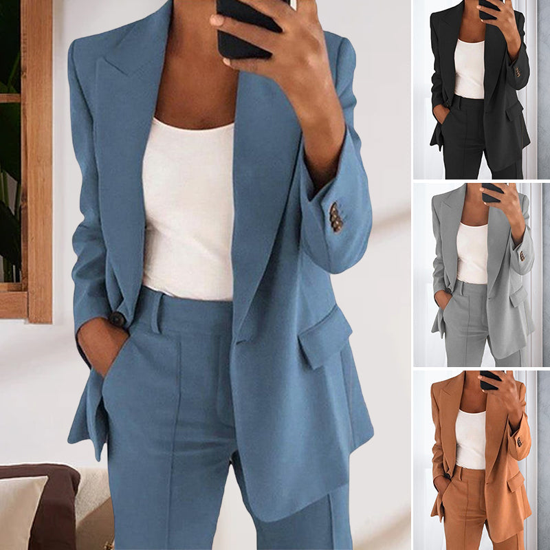 Women Long Sleeve Blazer
