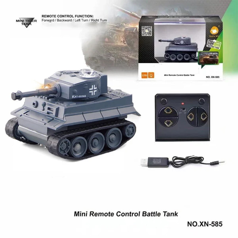 Mini remote control battle tank